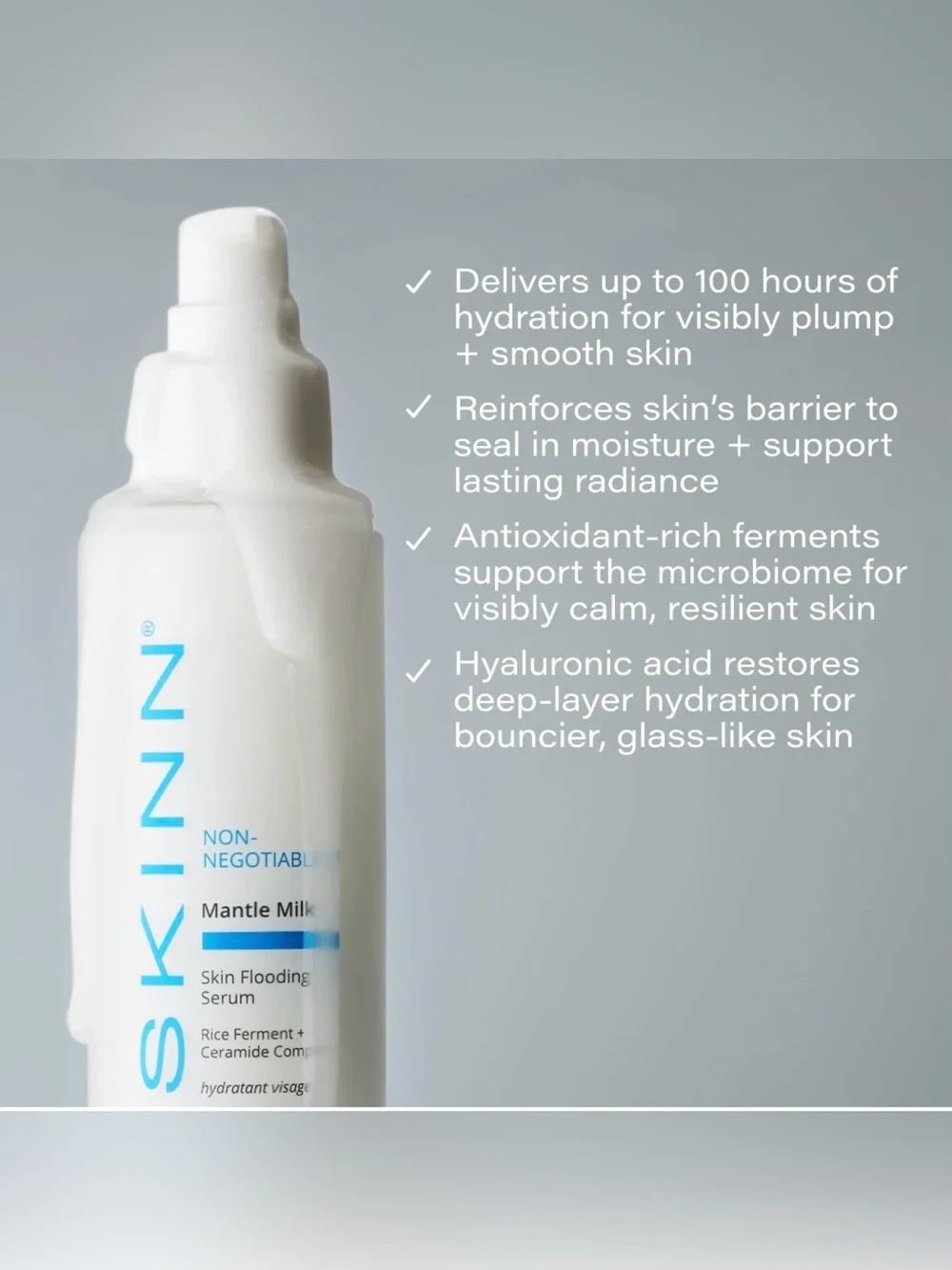 SKINN Non-Negotiables Mantle Milk Skin Flooding Serum — NWT - Picture 15 of 16